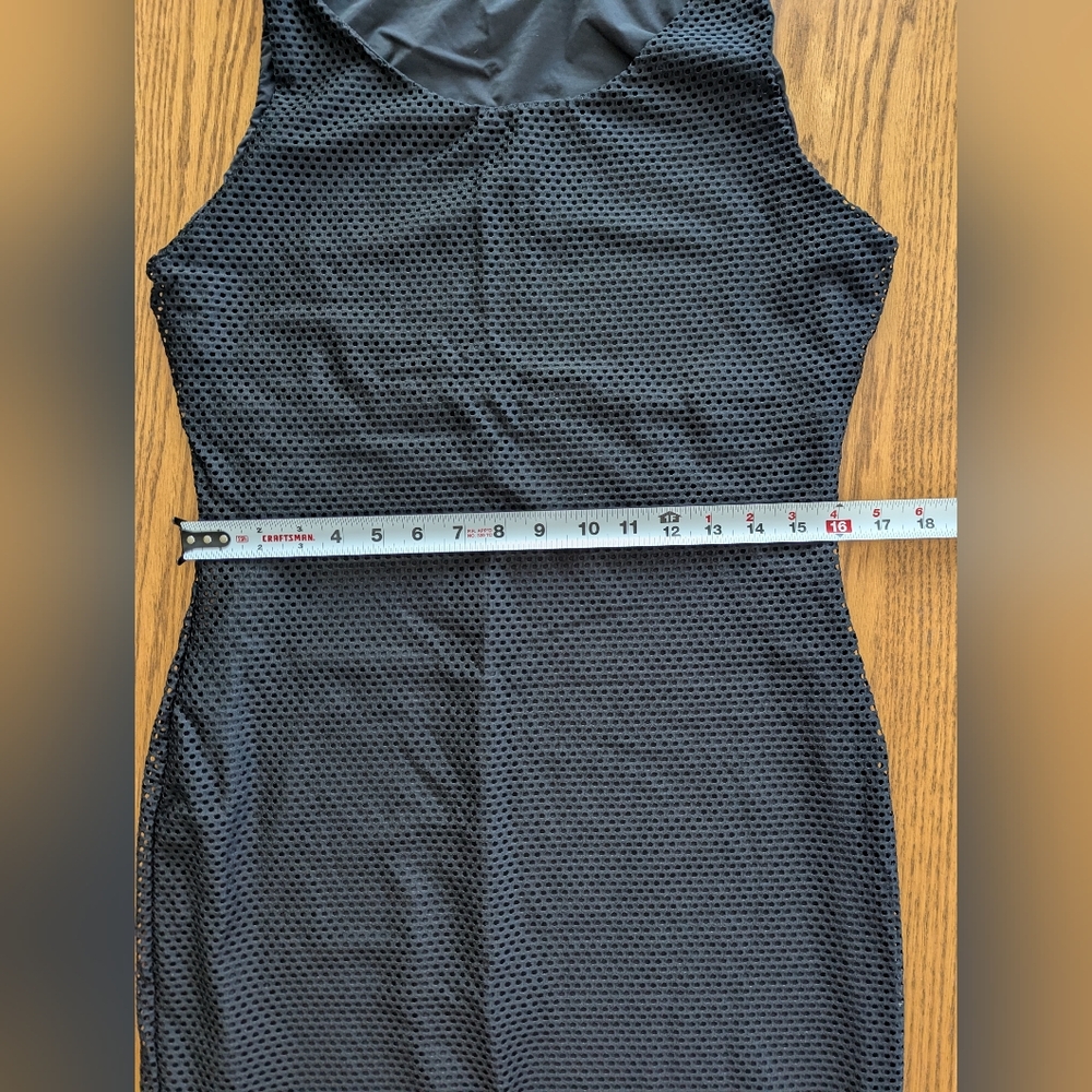 Shapellx | Black Sleeveless Mesh Dress | Size XXL - Picture 7 of 7